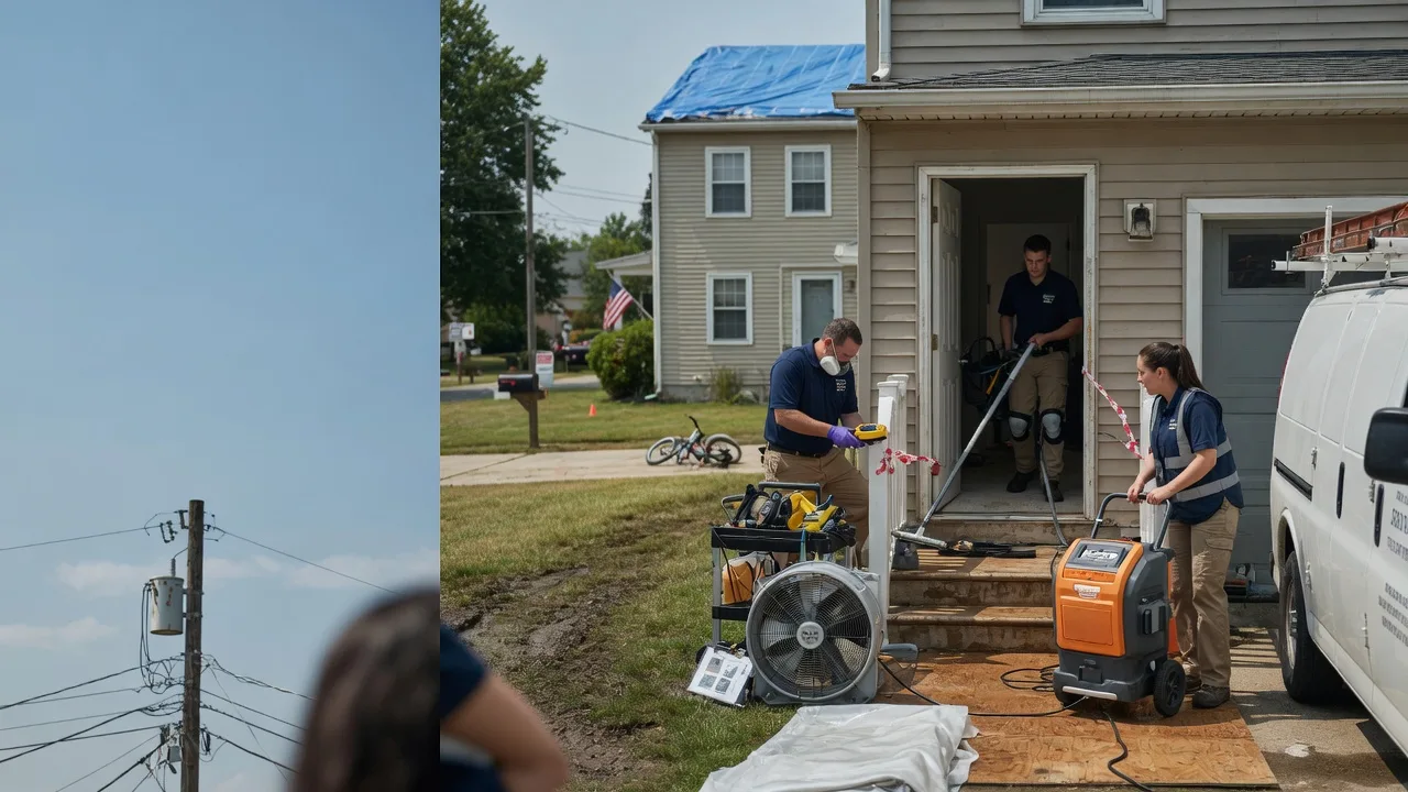 Water Damage Repair in Whitakers, NC near me